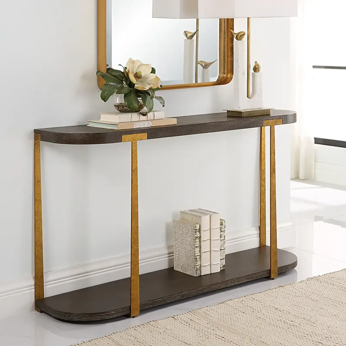 Palisade Wood Console Table