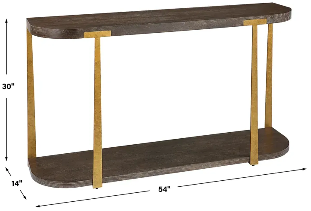 Palisade Wood Console Table