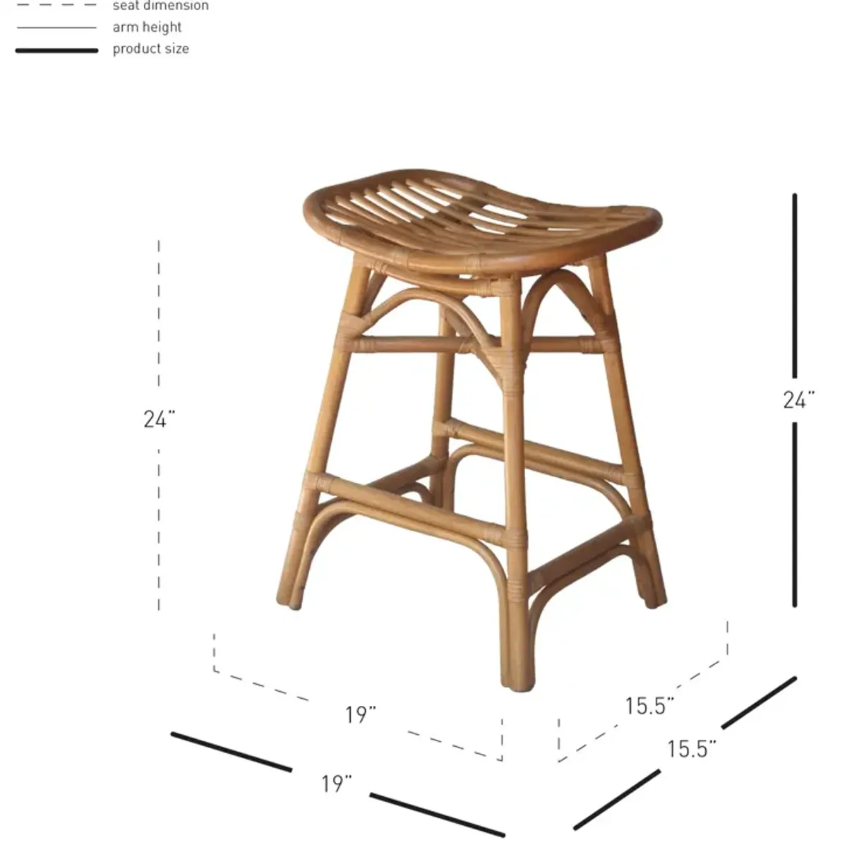 Damara Counter Stool