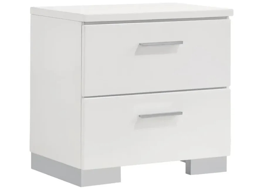 Felicity 2-Drawer Nightstand