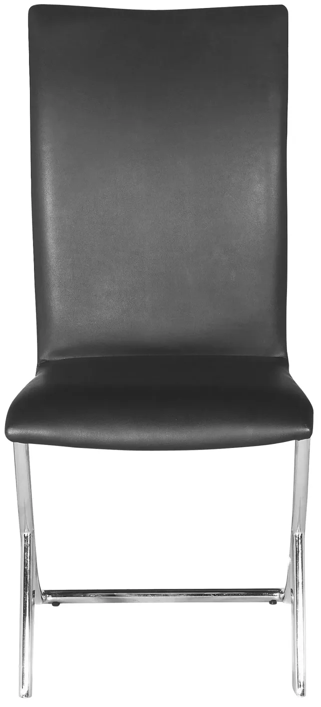 Delfin Dining Chair (Set of 2) Black