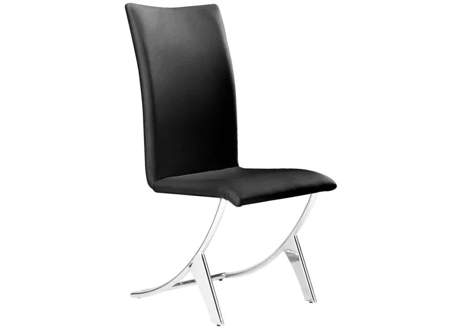 Delfin Dining Chair (Set of 2) Black