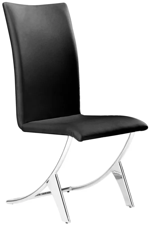 Delfin Dining Chair (Set of 2) Black
