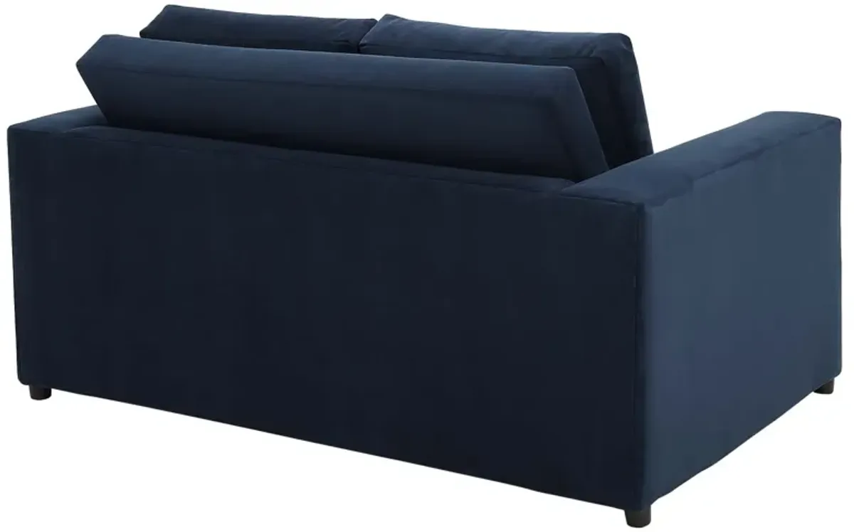 Avendale Velvet Loveseat