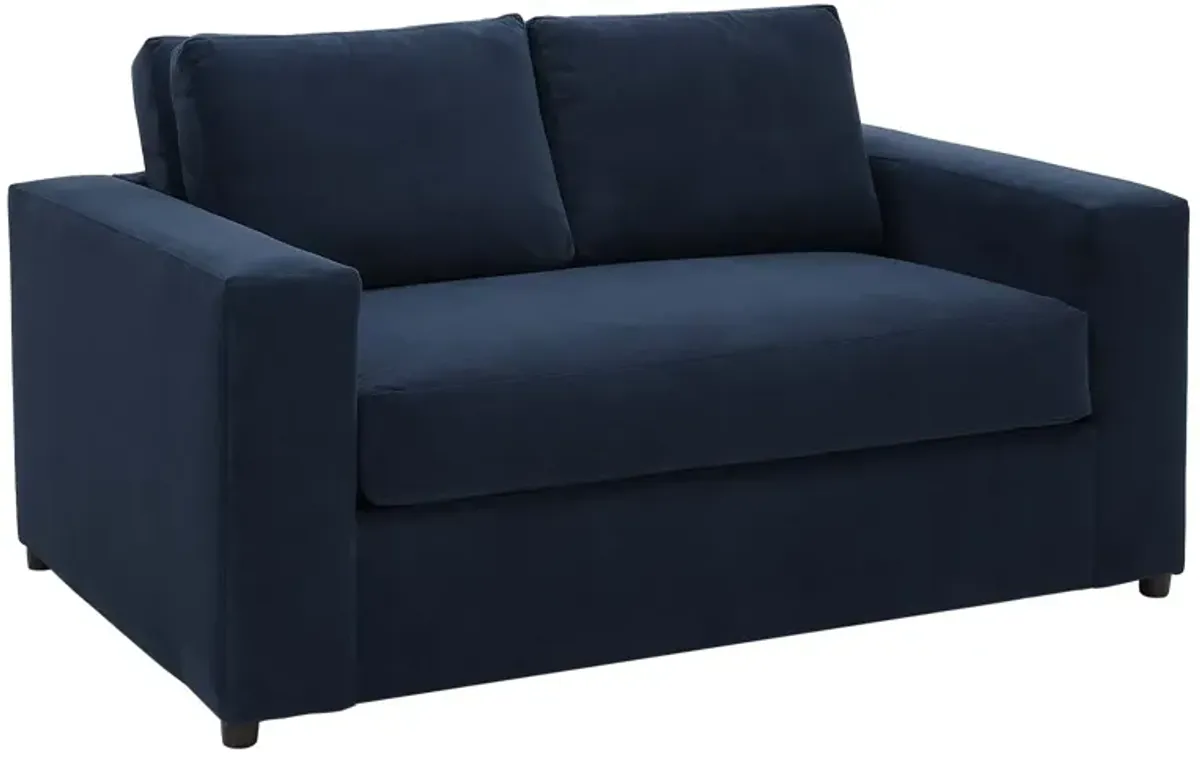 Avendale Velvet Loveseat