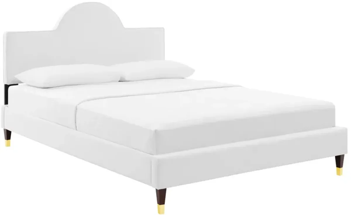 Aurora Performance Velvet King Bed