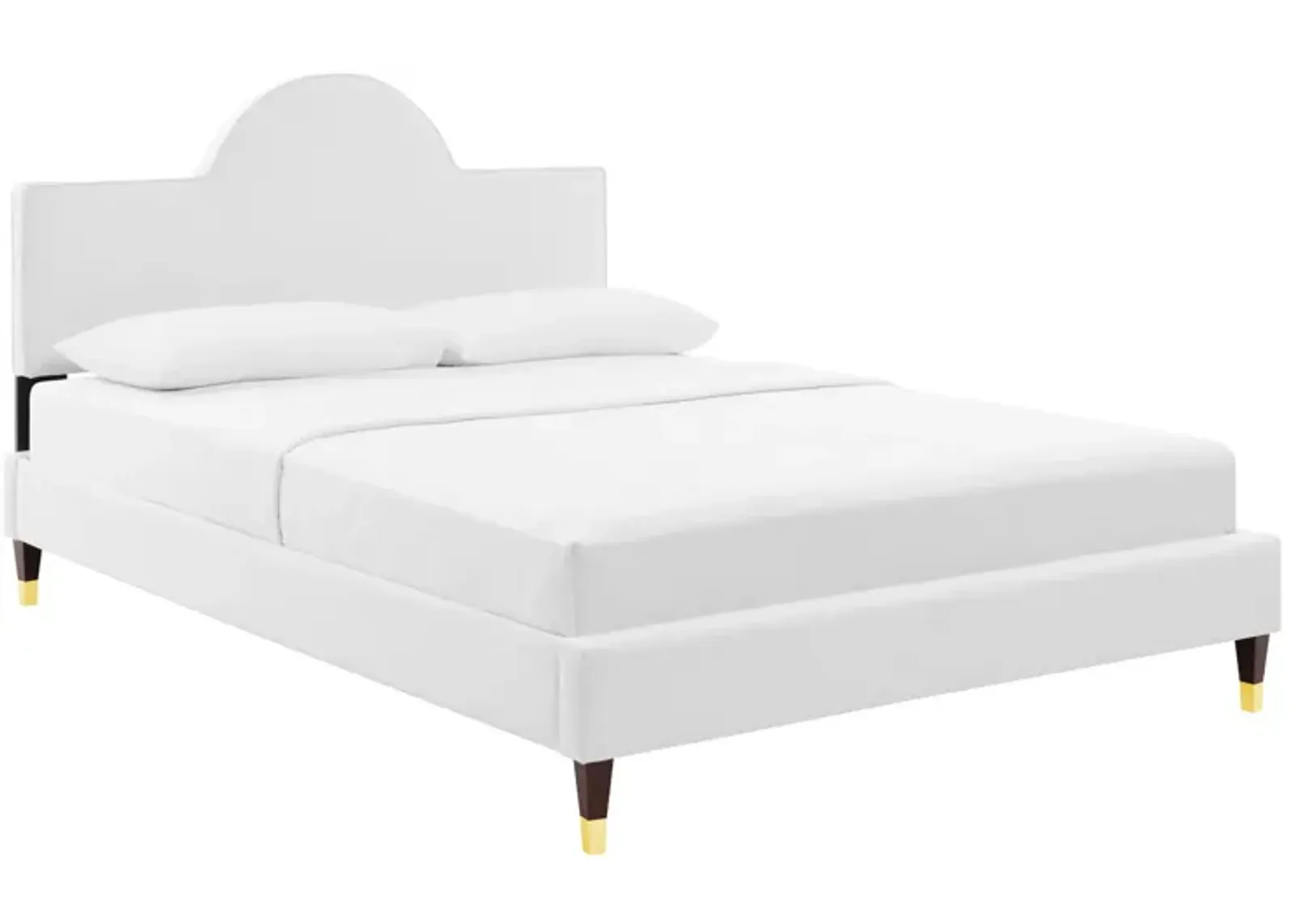 Aurora Performance Velvet King Bed