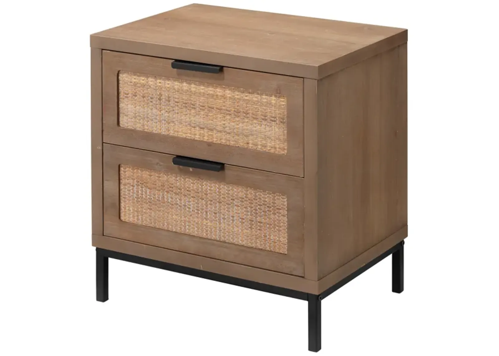 Reed 2-Drawer Side Table