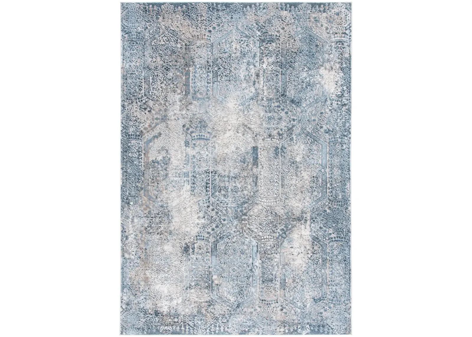 PARKER 115 BLUE  4' x 6' Small Rectangle Rug