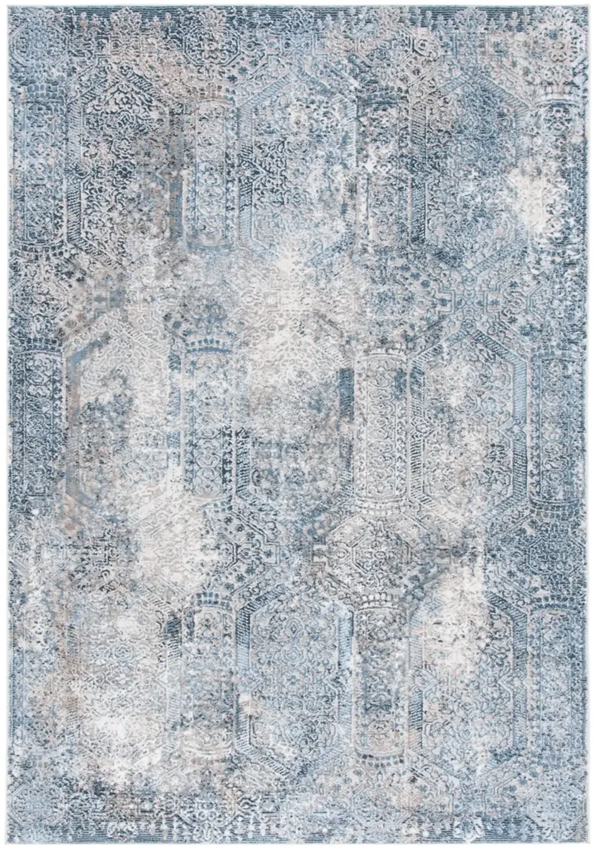 PARKER 115 BLUE  4' x 6' Small Rectangle Rug