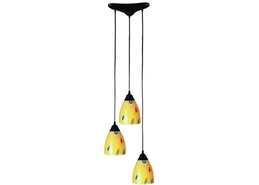 Classico Configurable Multi Pendant - Dark Rust