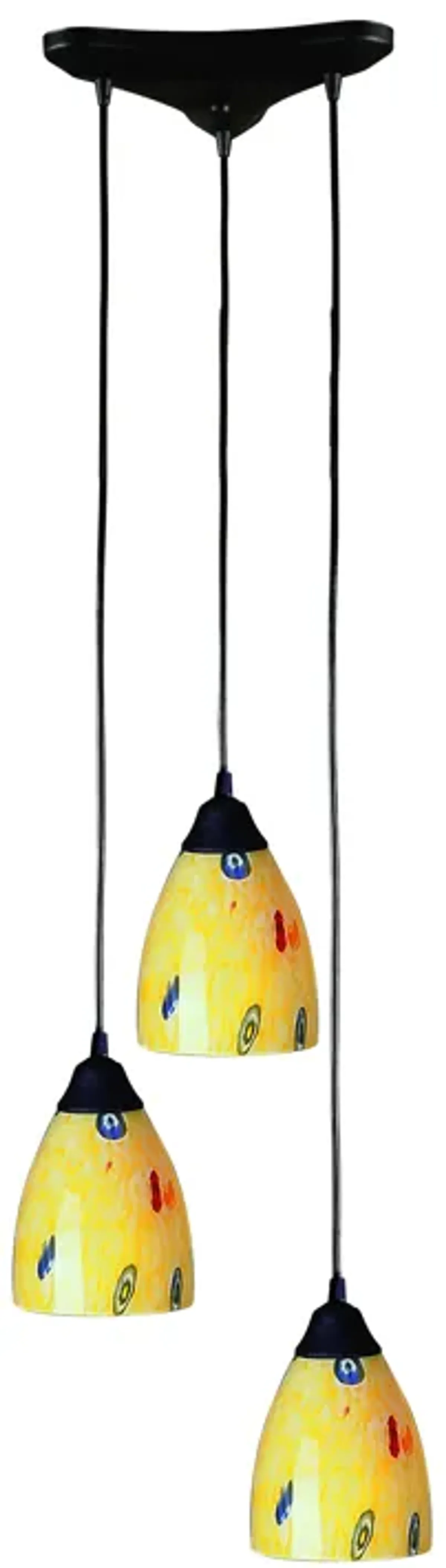 Classico Configurable Multi Pendant - Dark Rust