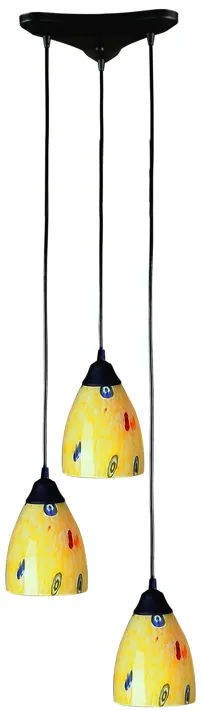 Classico Configurable Multi Pendant - Dark Rust