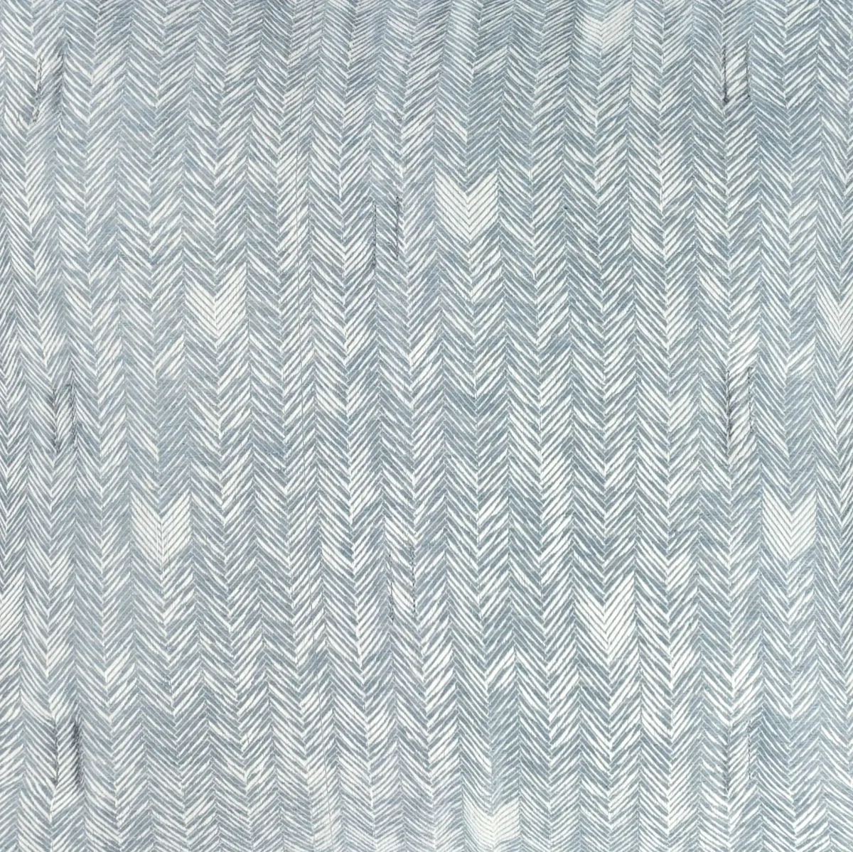 French Herringbone Storm 3pc Queen Comforter Set