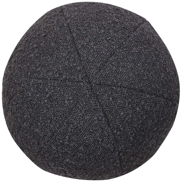 Boba Black Boucle 14" Pillow