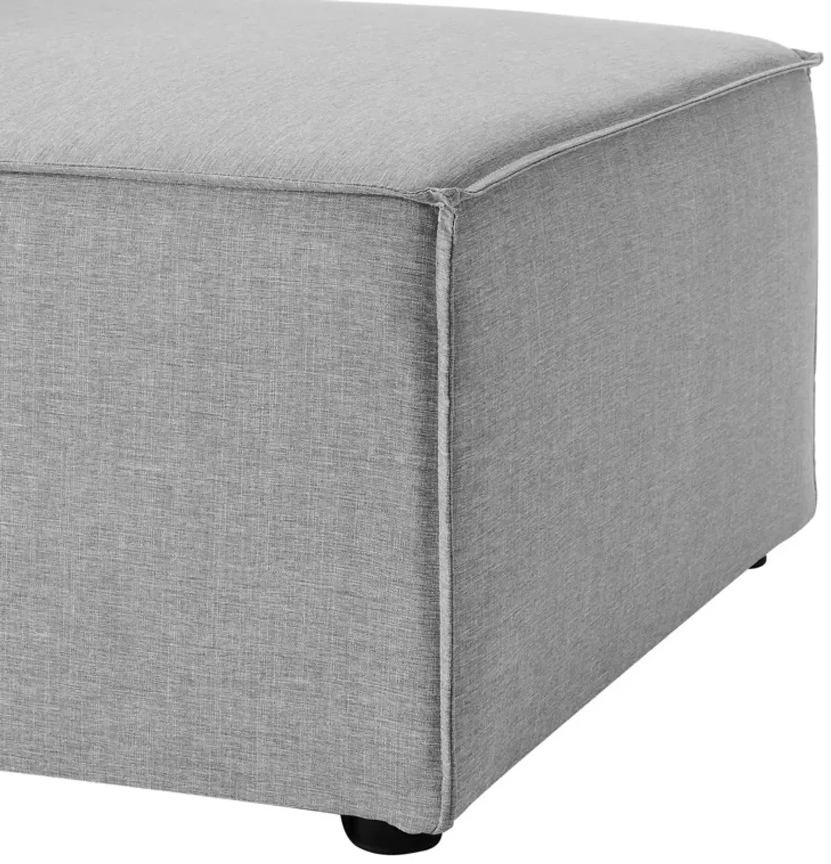 Saybrook Outdoor Patio Upholstered Sectional Sofa Armless Chair