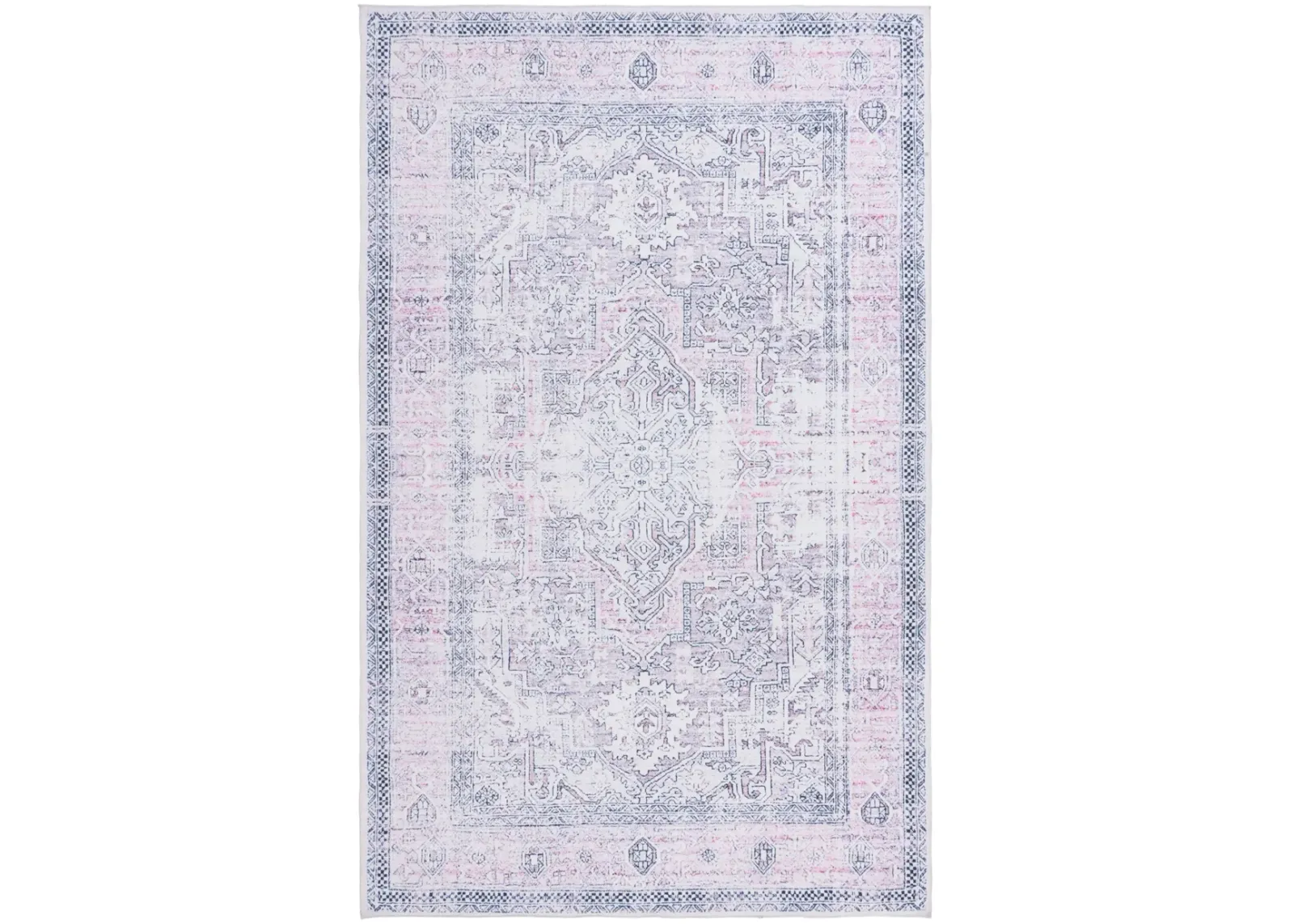 ARIZONA 223 PINK  5' x 8' Medium Rectangle Rug