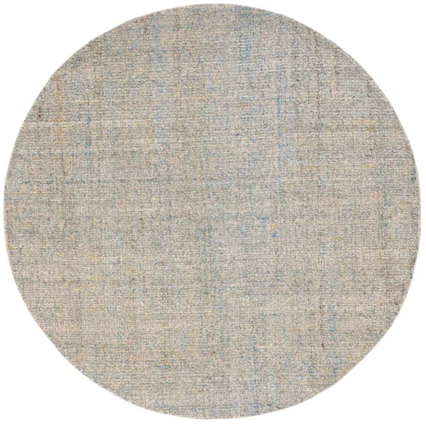 ABSTRACT Hand Tufted 6' x 6' Round area rug