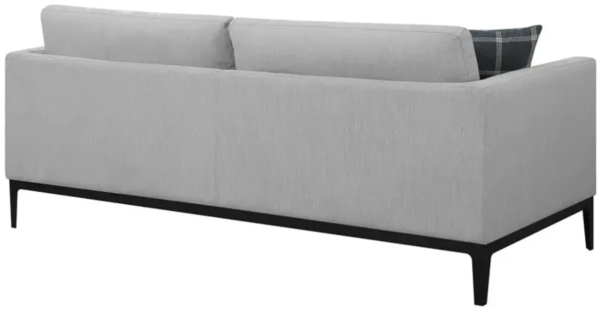 Brandy Cushioned Back Sofa