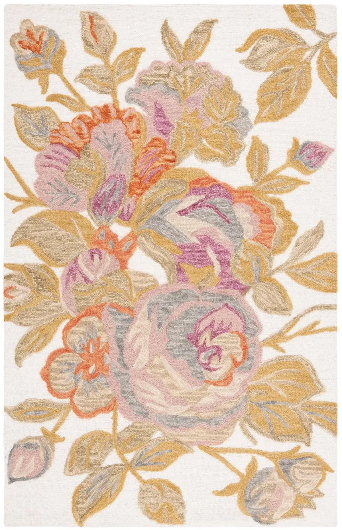 BLOSSOM Hand Tufted 5' x 8' area rug