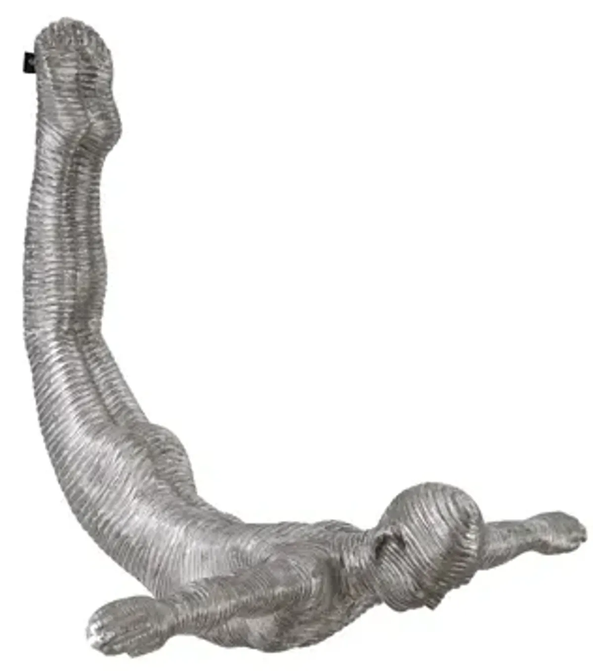 Diving Wall Sculpture, Aluminum, Small