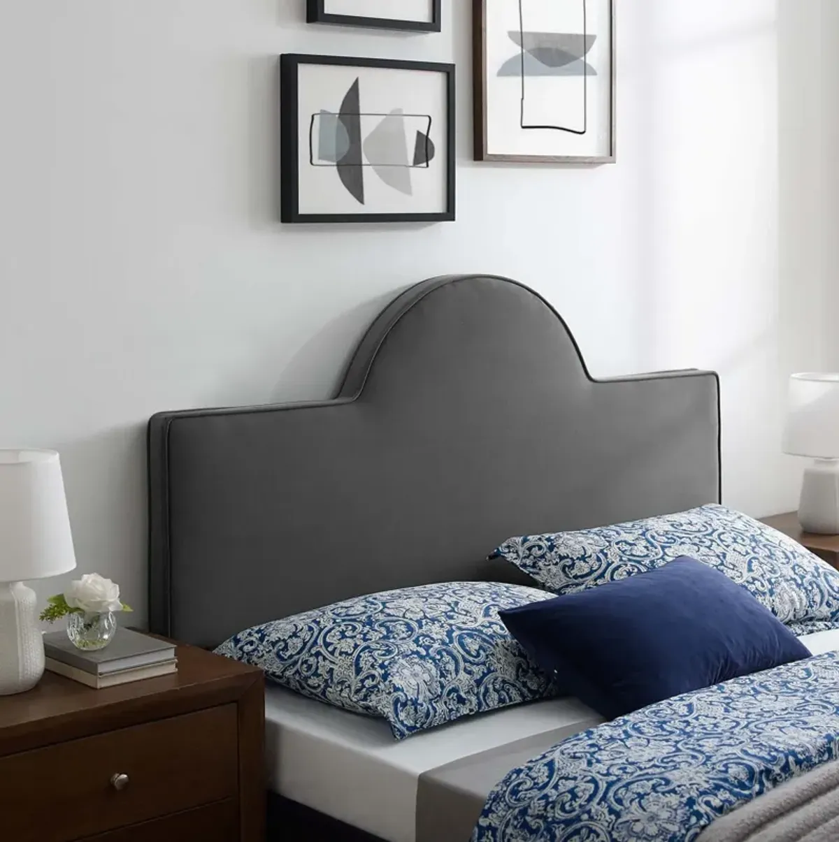 Dawn Twin Performance Velvet Headboard