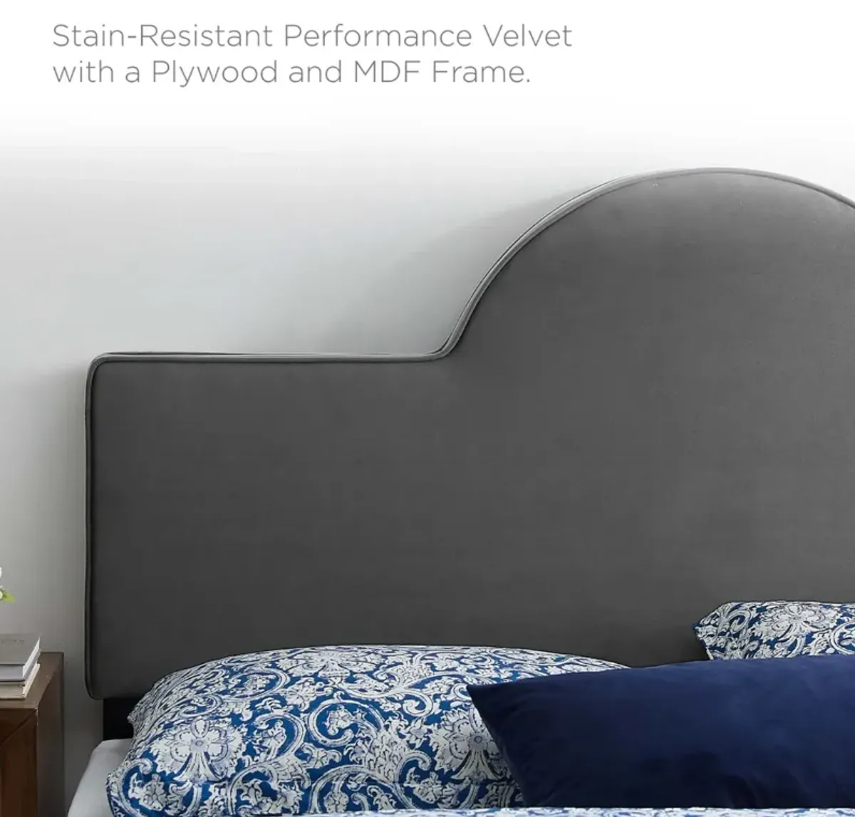 Dawn Twin Performance Velvet Headboard