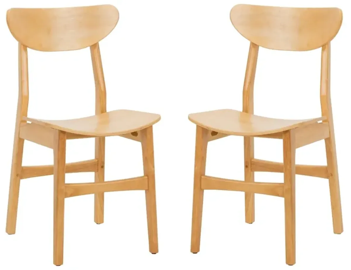 LUCCA RETRO DINING CHAIR - Set of 2