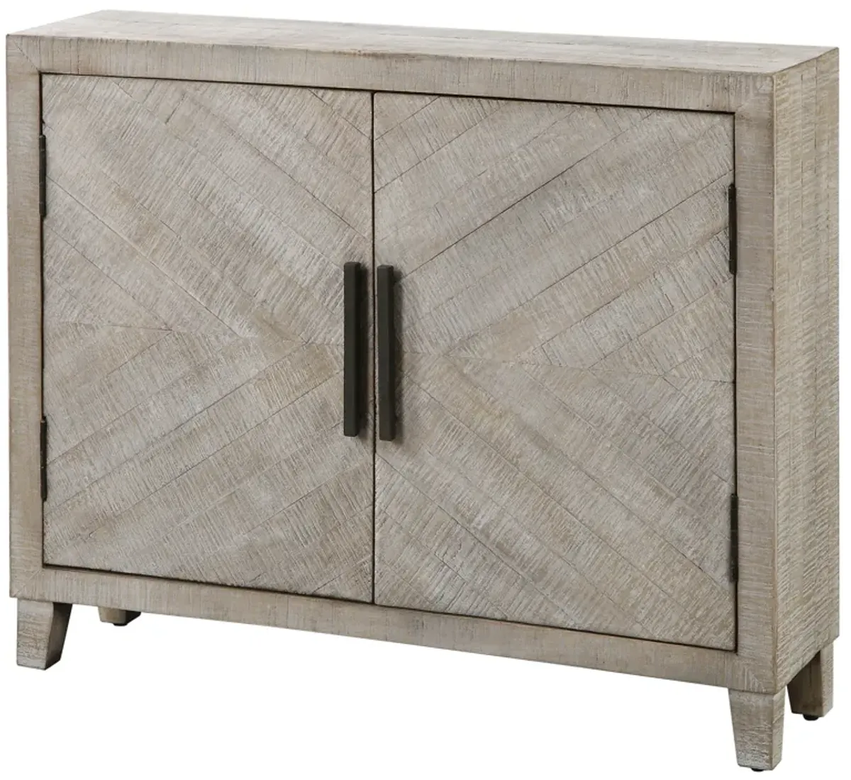 Adalind White Washed Accent Cabinet