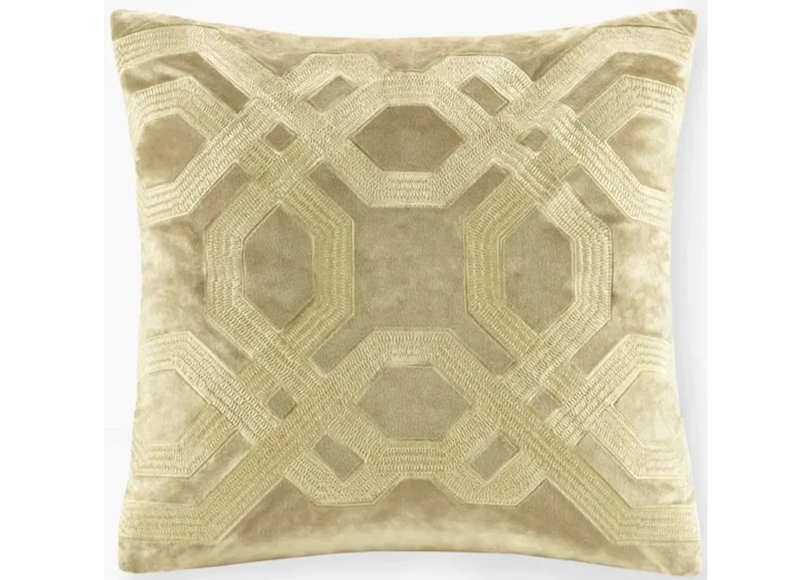 Croscill Classics Biron Gold Square Decor Pillow