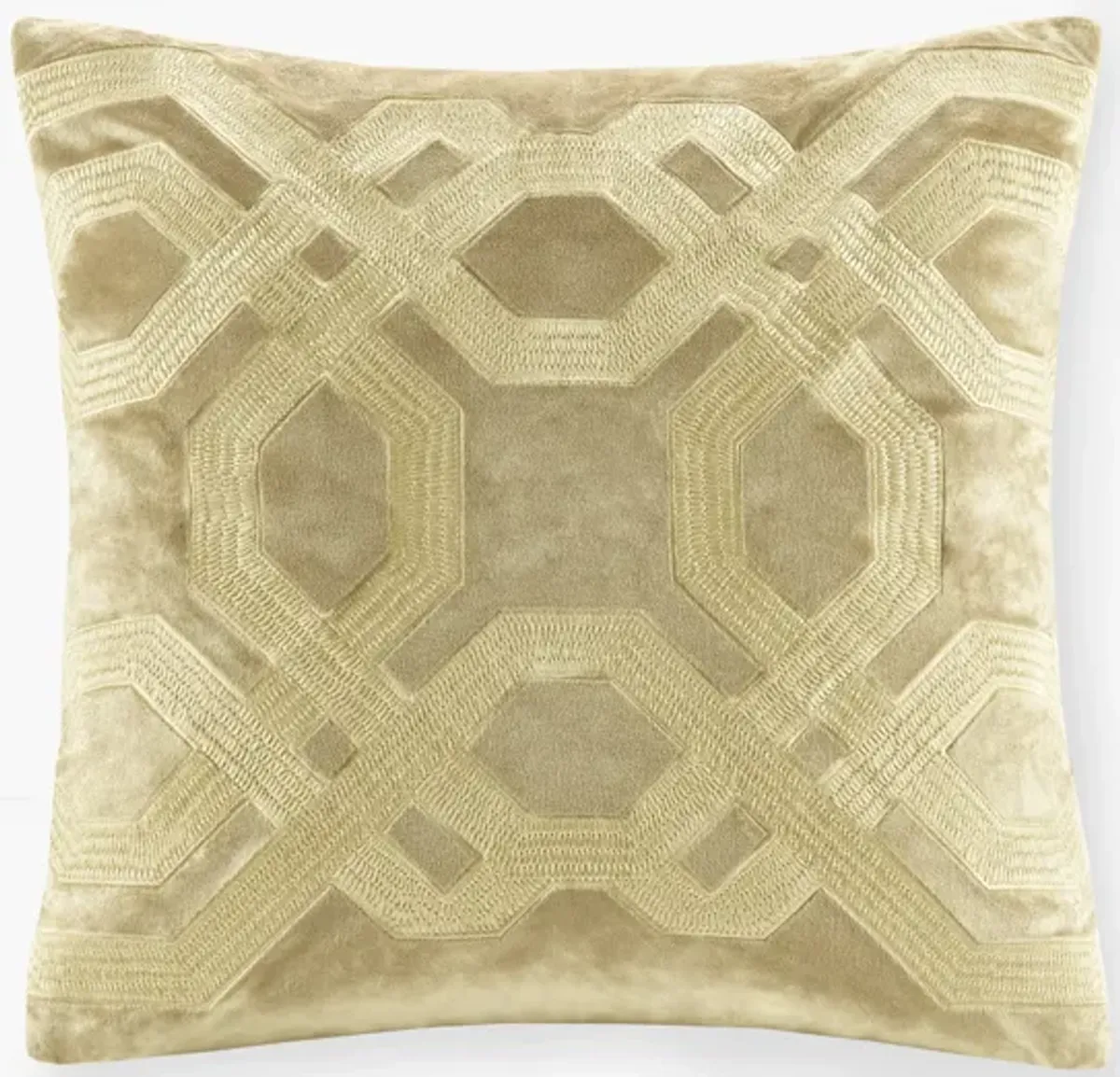 Croscill Classics Biron Gold Square Decor Pillow