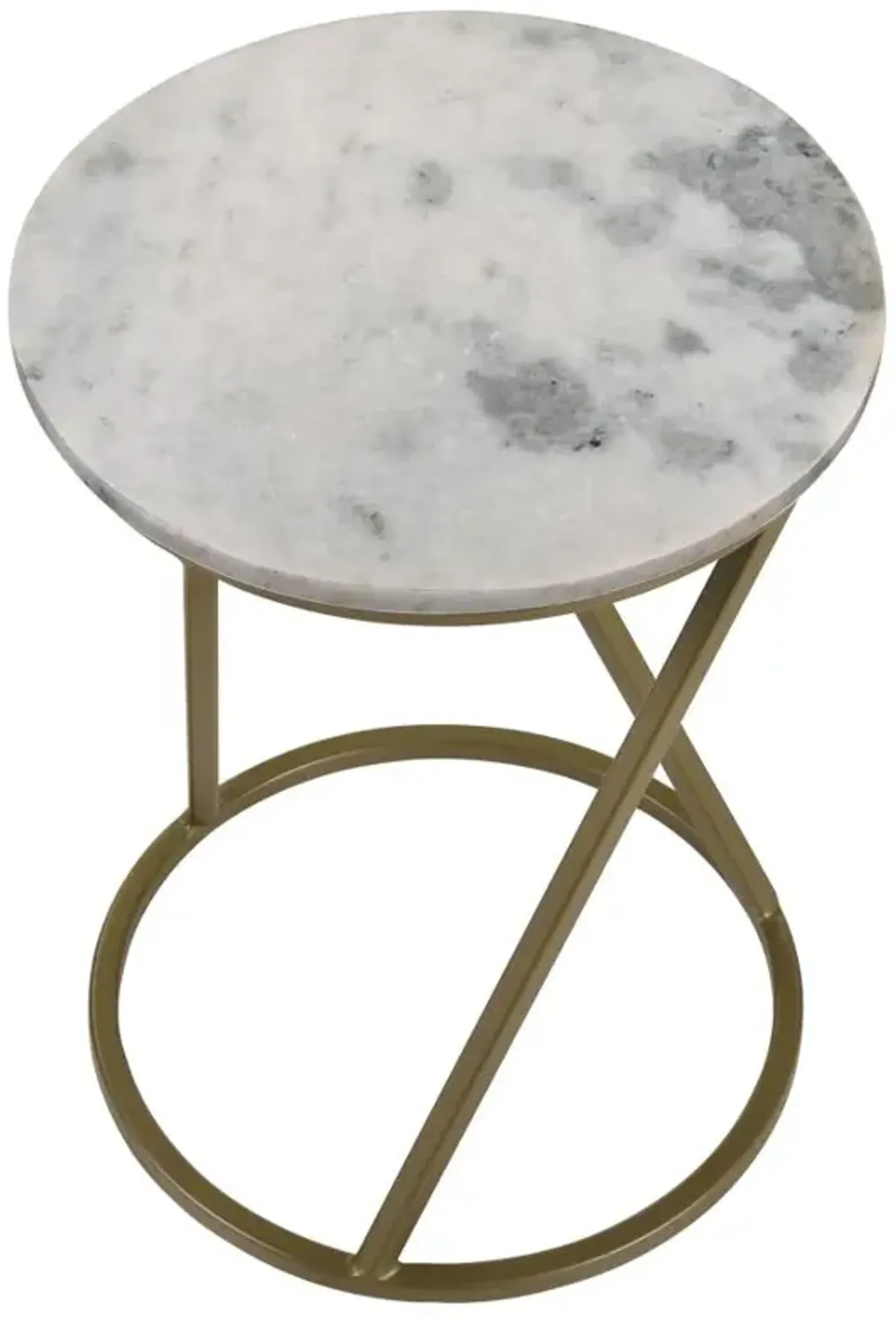 Aaron Round Accent Table