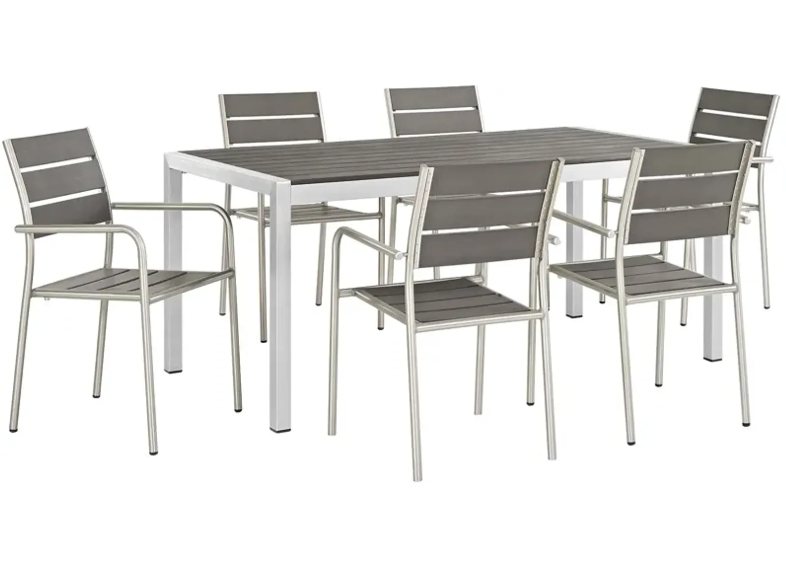 Shore 7-Piece Outdoor Patio Dining Set