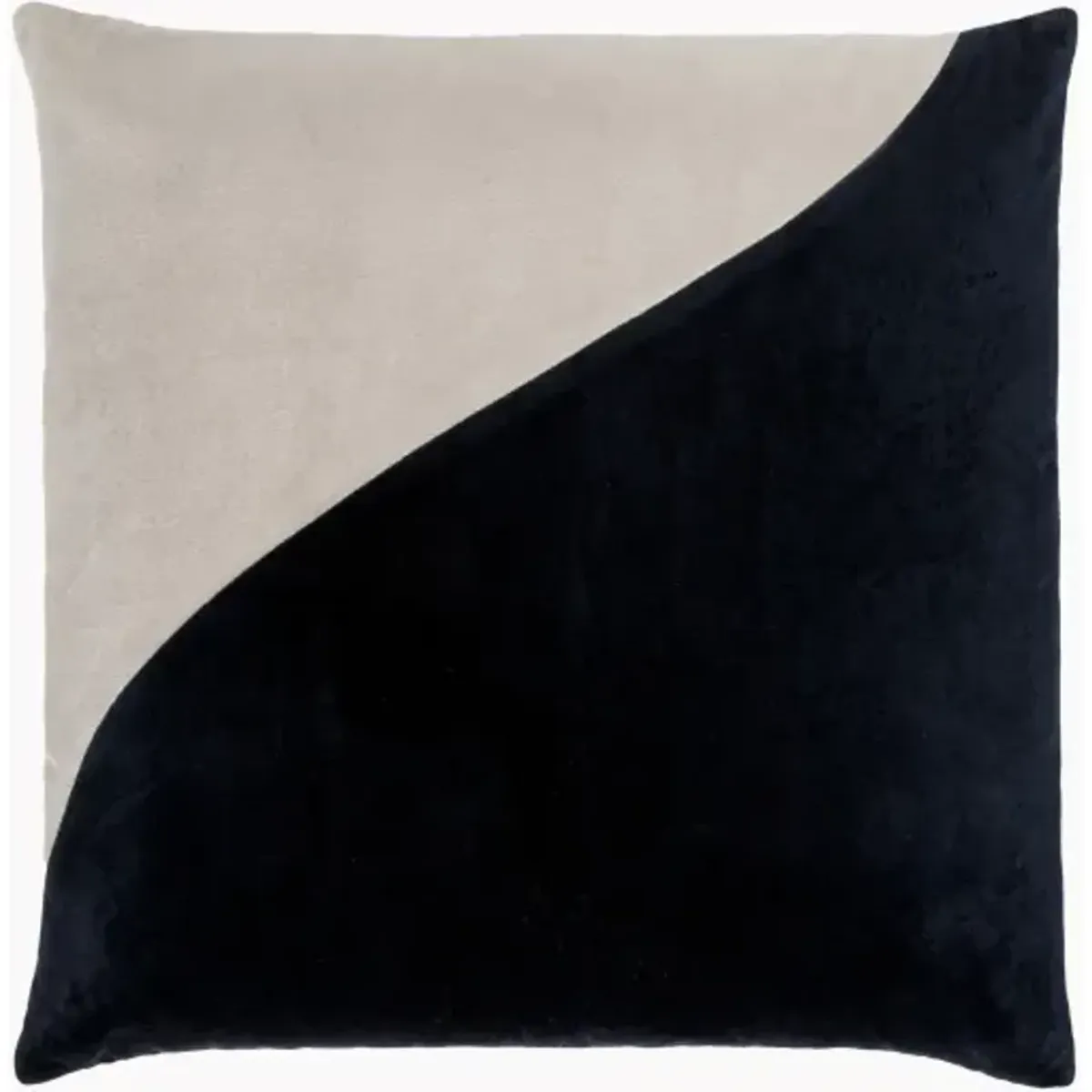 Cotton Velvet CV-074 22"L x 22"W Accent Pillow