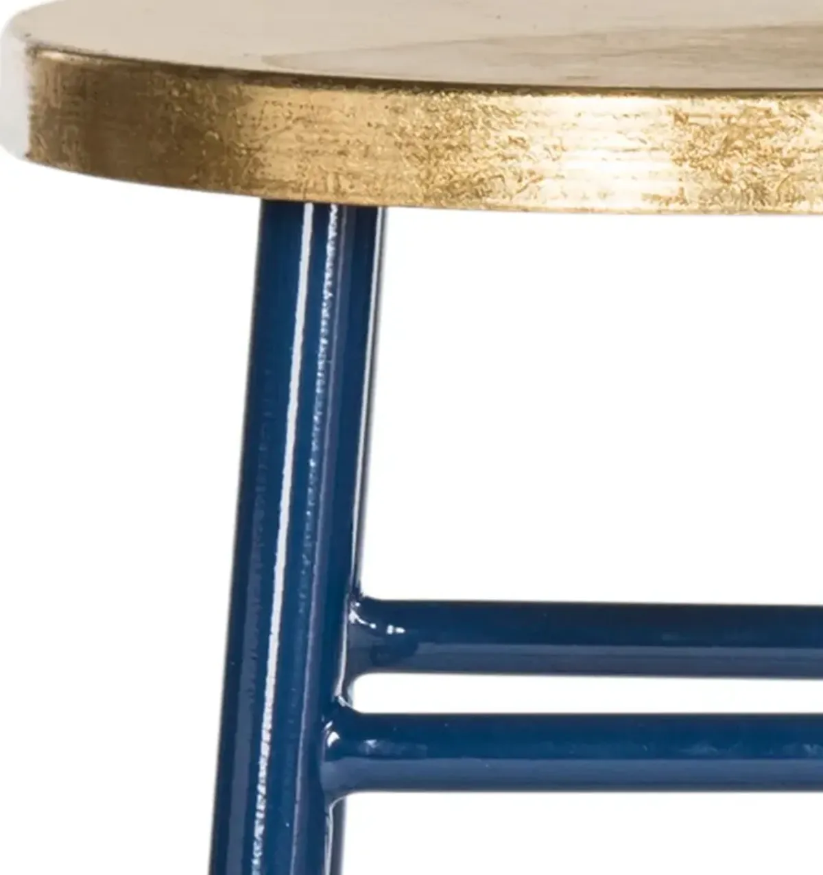 EMERY DIPPED GOLD LEAF COUNTER STOOL