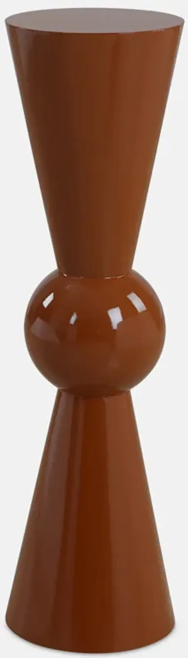 Hepler Gloss Terracotta Drink Table