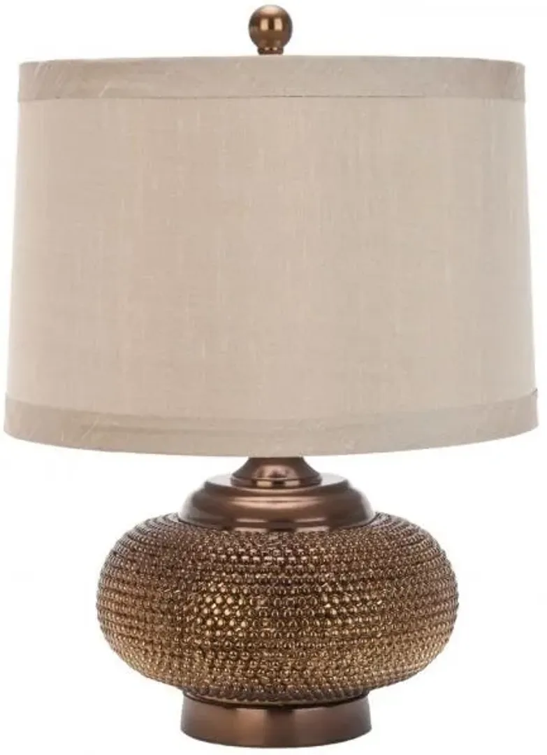 Alexis 19-Inch H Gold Bead Lamp