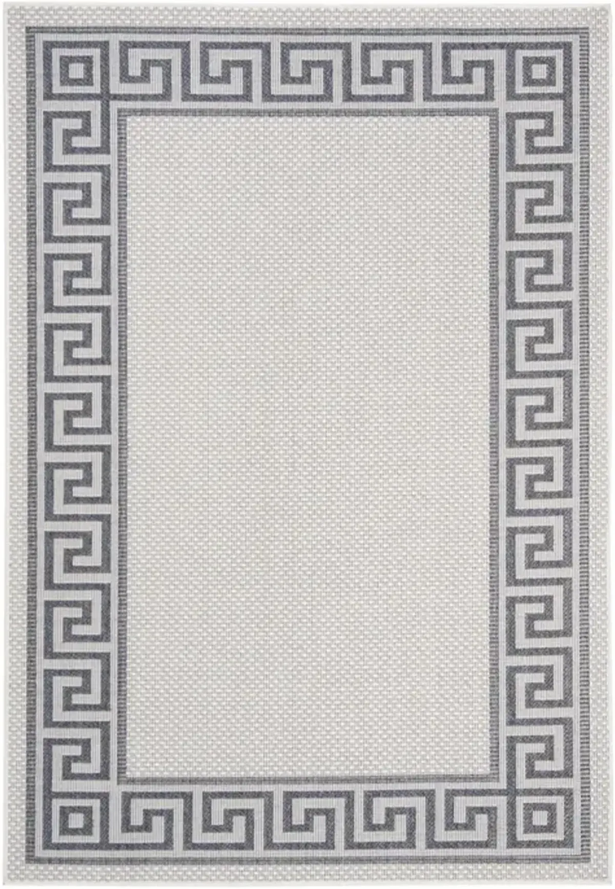 Safavieh BERMUDA 800 Collection BMU820A-4 Ivory / Blue 4' X 6'