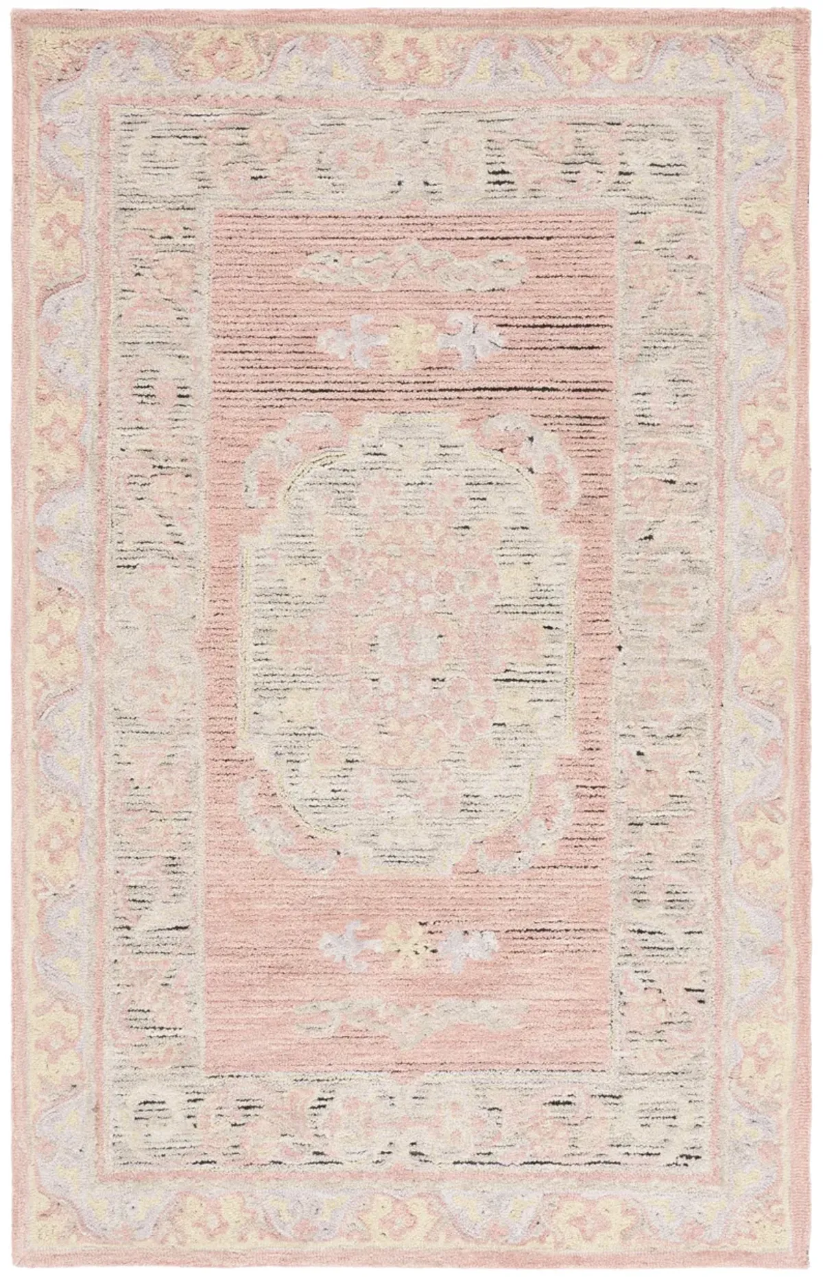 SAVONNERIE Hand Tufted 4' x 6' area rug