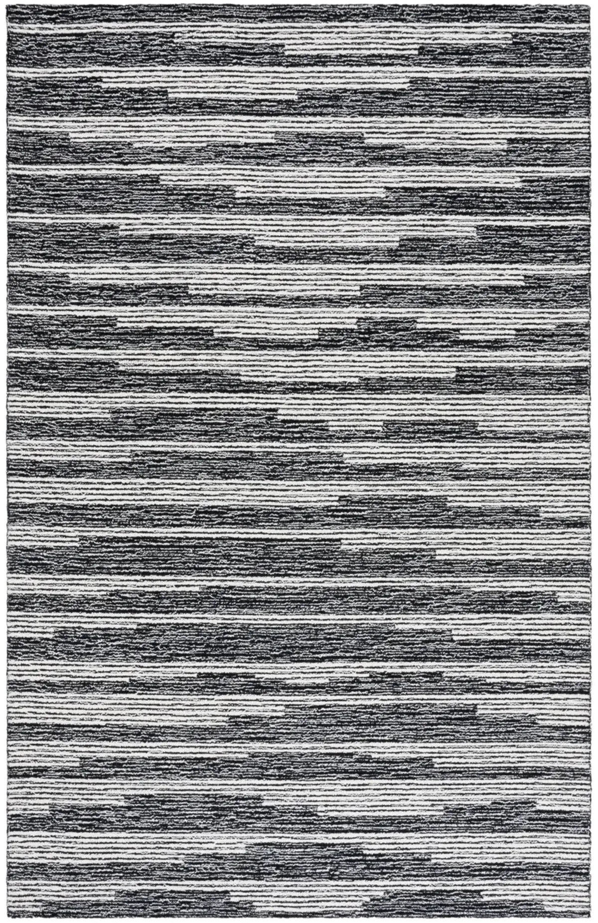 EBONY Hand Tufted 4' x 6' area rug