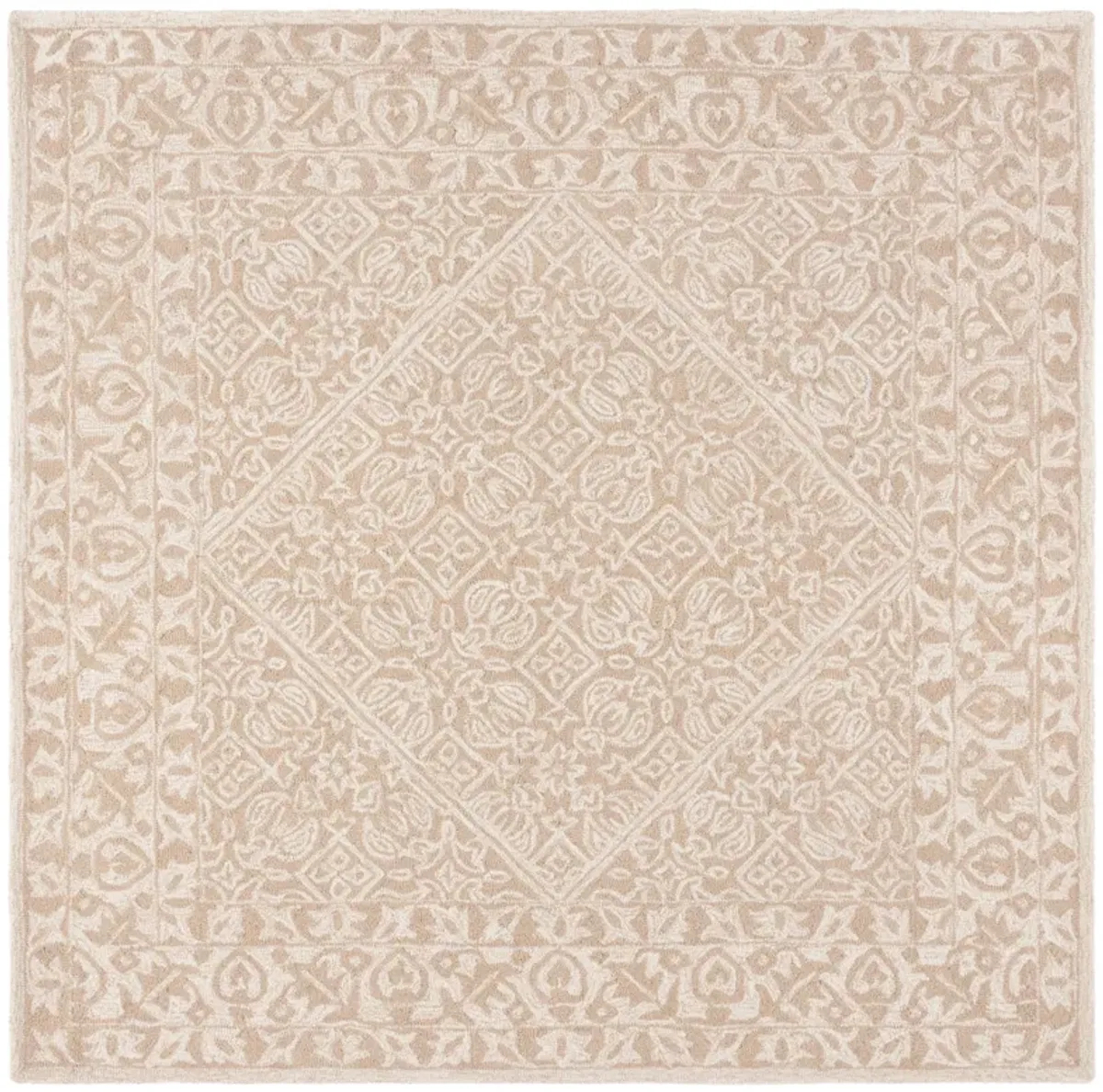 DIP DYE Hand Tufted 7' x 7' Square area rug