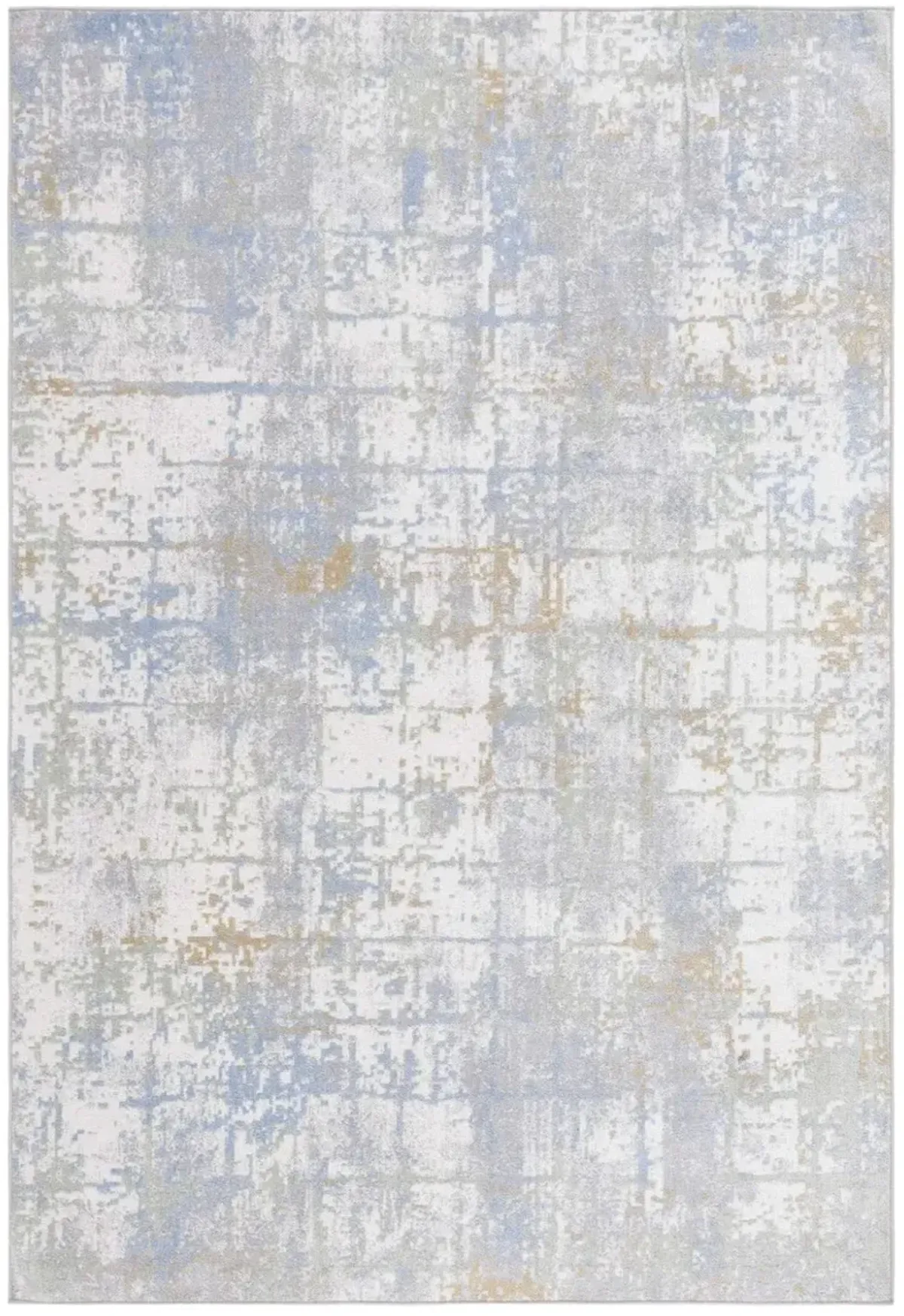 BAYSIDE 122 Blue 8' X 10' Large Rectangle Rug