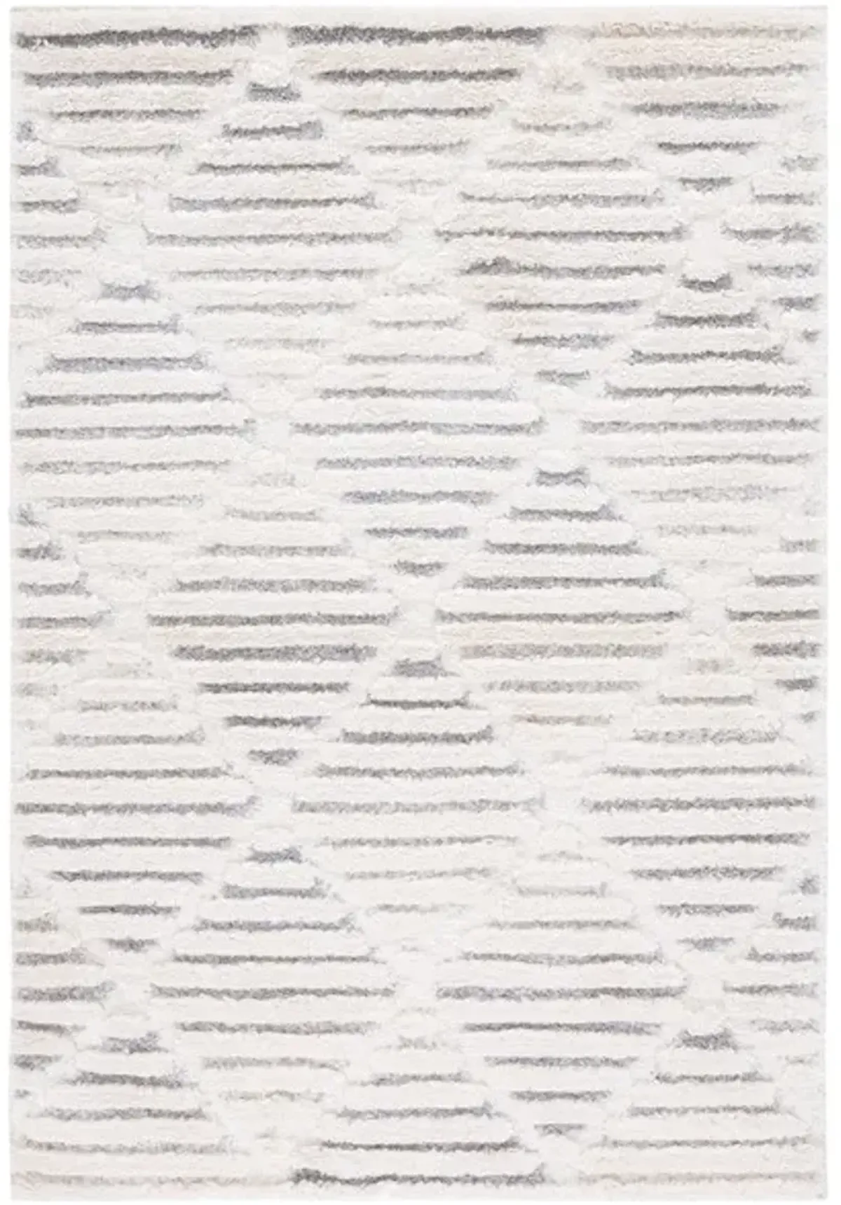 HI-LO SHAG 212 Beige 5'-3' X 7'-6' Medium Rectangle Rug