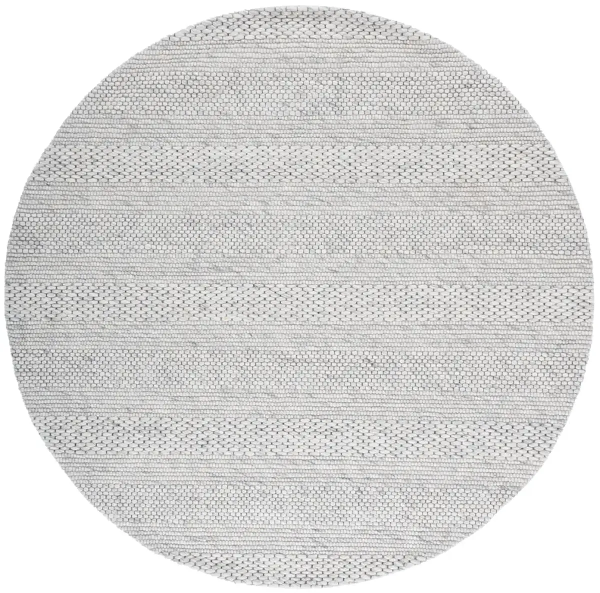 MARBELLA Hand Loomed 6'-6' x 6'-6' Round area rug