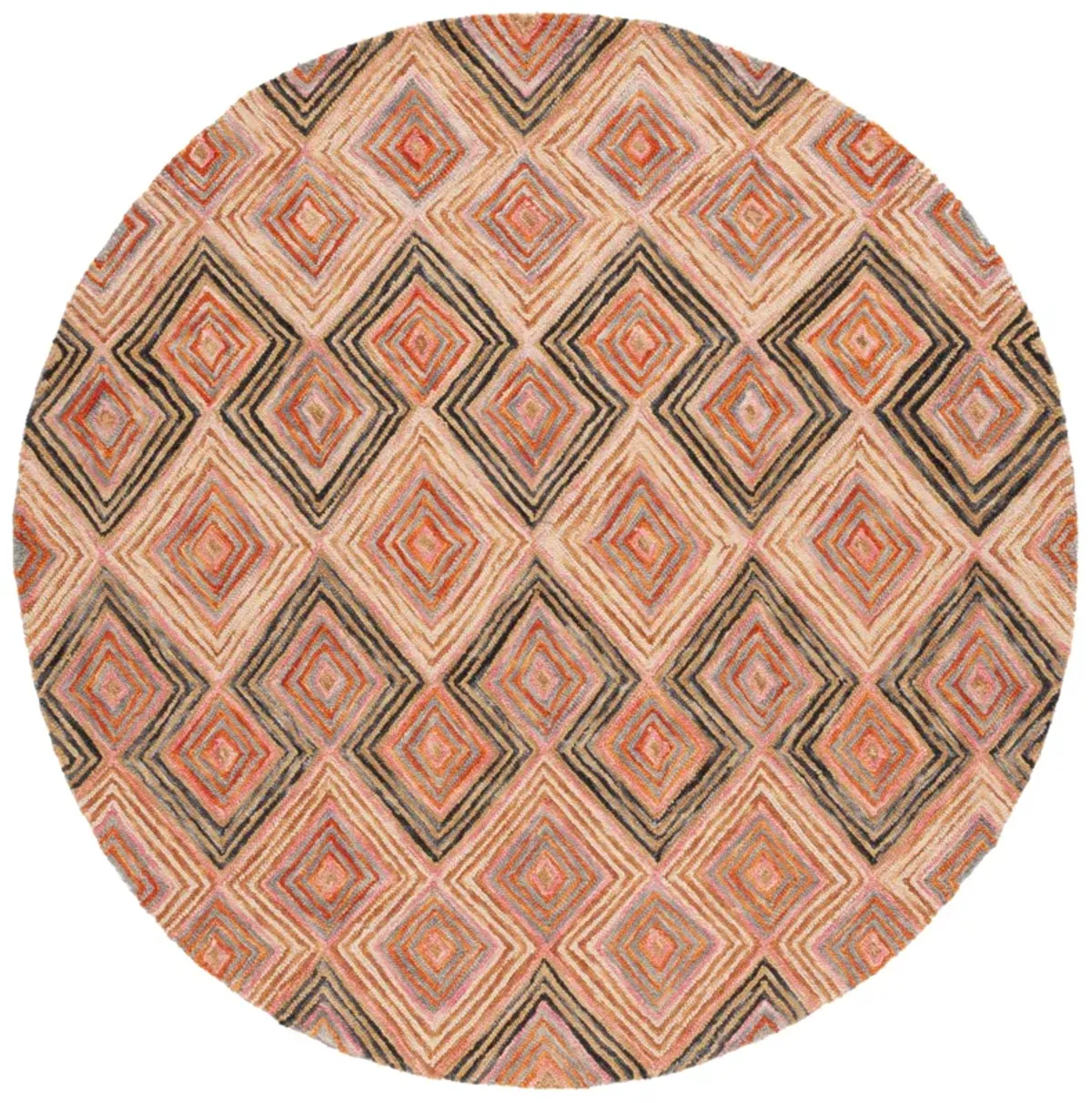 ASPEN Hand Tufted 6' x 6' Round area rug