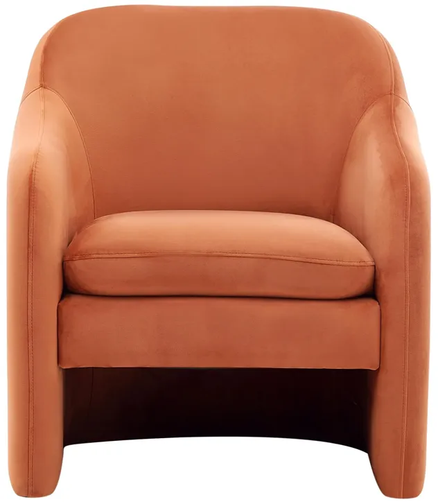Zella Velvet Accent Armchair