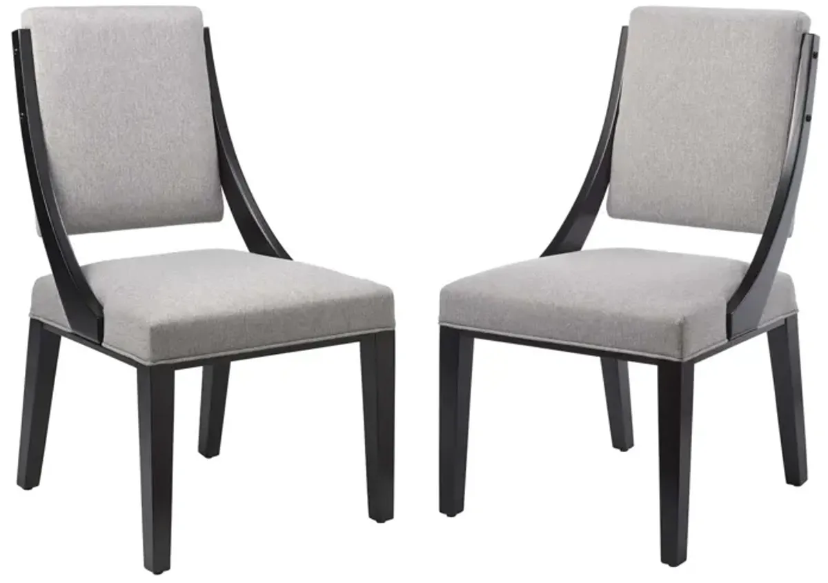 Cambridge Upholstered Fabric Dining Chairs - Set of 2