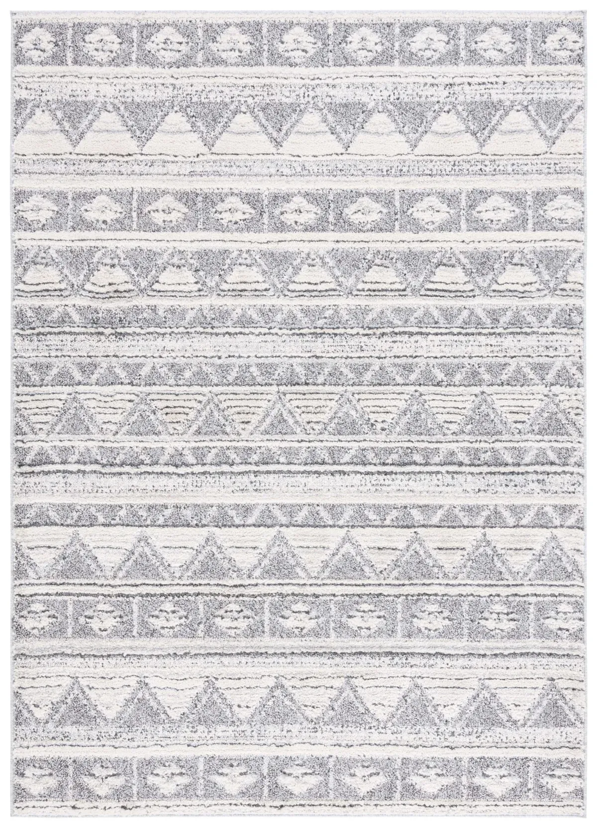 MARTHA STEWART 0750 IVORY GREY  6'-7' x 9' Medium Rectangle Rug