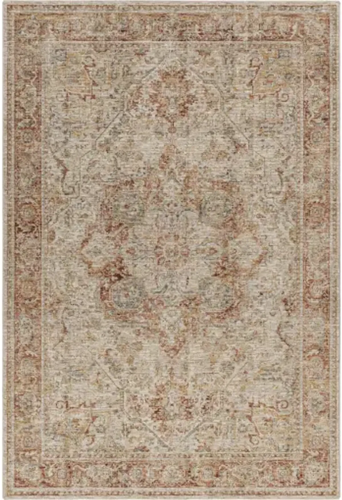 Naila IAL-2318 2'7" x 3'11" Machine Woven Rug