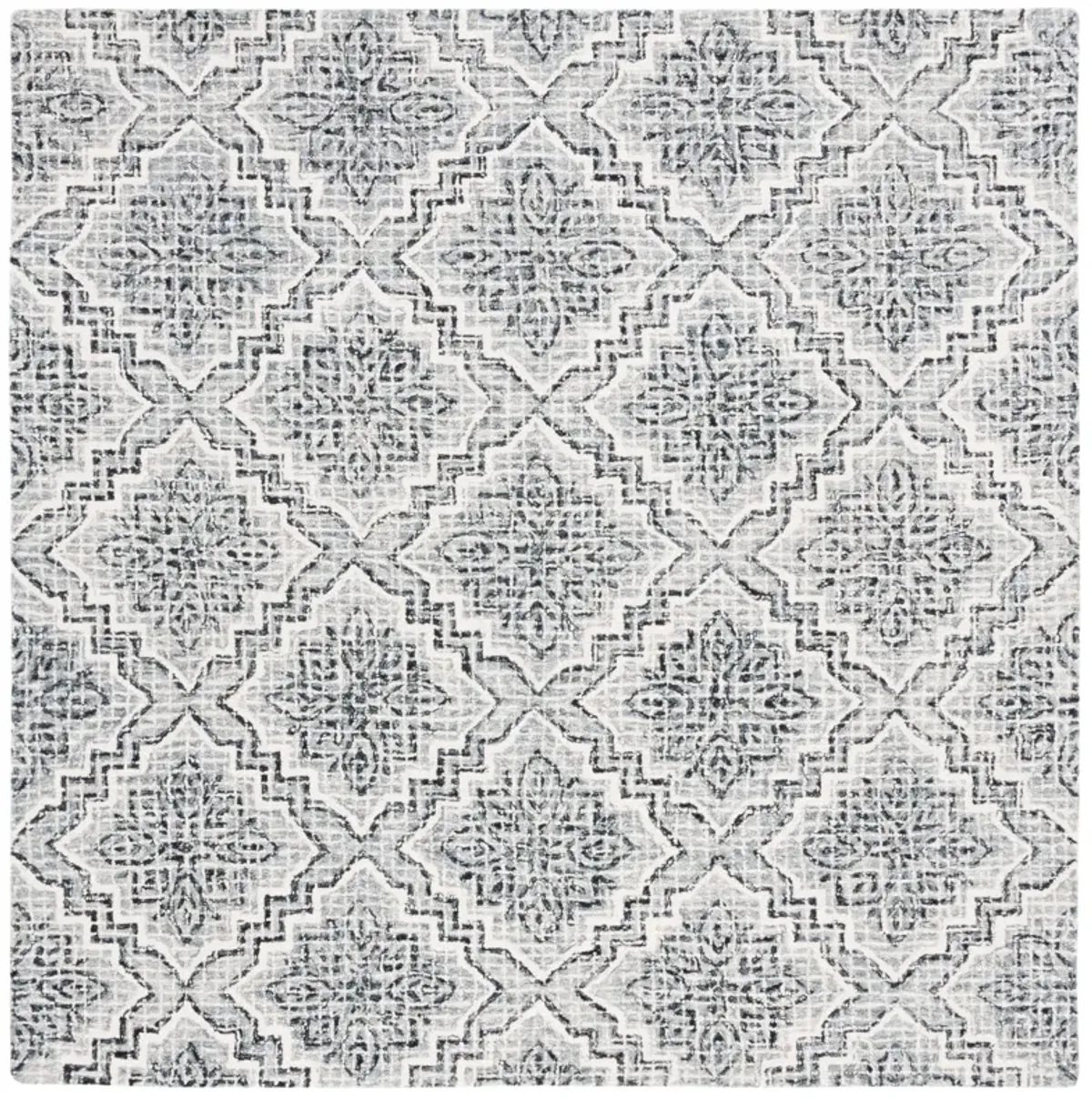 ABSTRACT Hand Tufted 6' x 6' Square area rug